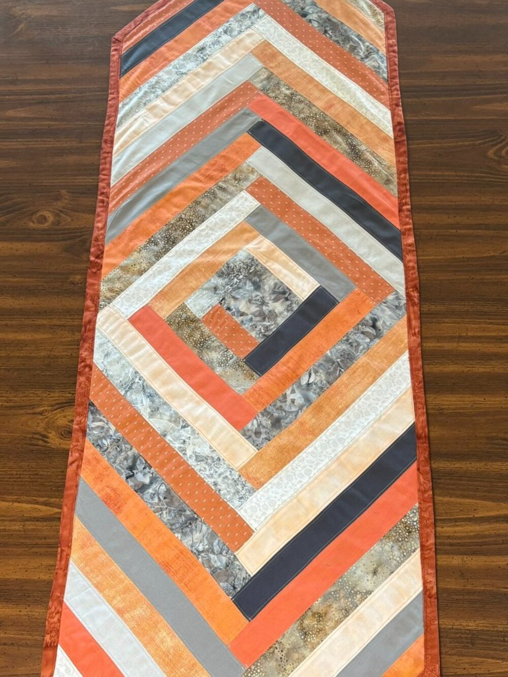 Modern French Braid Handmade Table Runner Large Fall Autumn Holiday Topper Decor